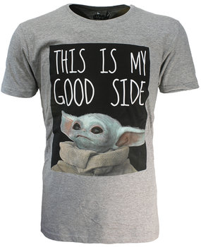 Star Wars Das Mandalorian Baby Yoda This Is My Good Side T-Shirt Star Wars Das Mandalorian Baby Yoda This Is My Good Side T-Shirt