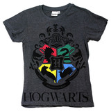 Harry Potter Harry Potter Hogwarts Kinder T-Shirt Dunkelgrau