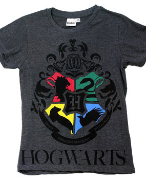 Harry Potter Harry Potter Hogwarts Kinder T-Shirt Dunkelgrau Harry Potter Harry Potter Hogwarts Kinder T-Shirt Dunkelgrau