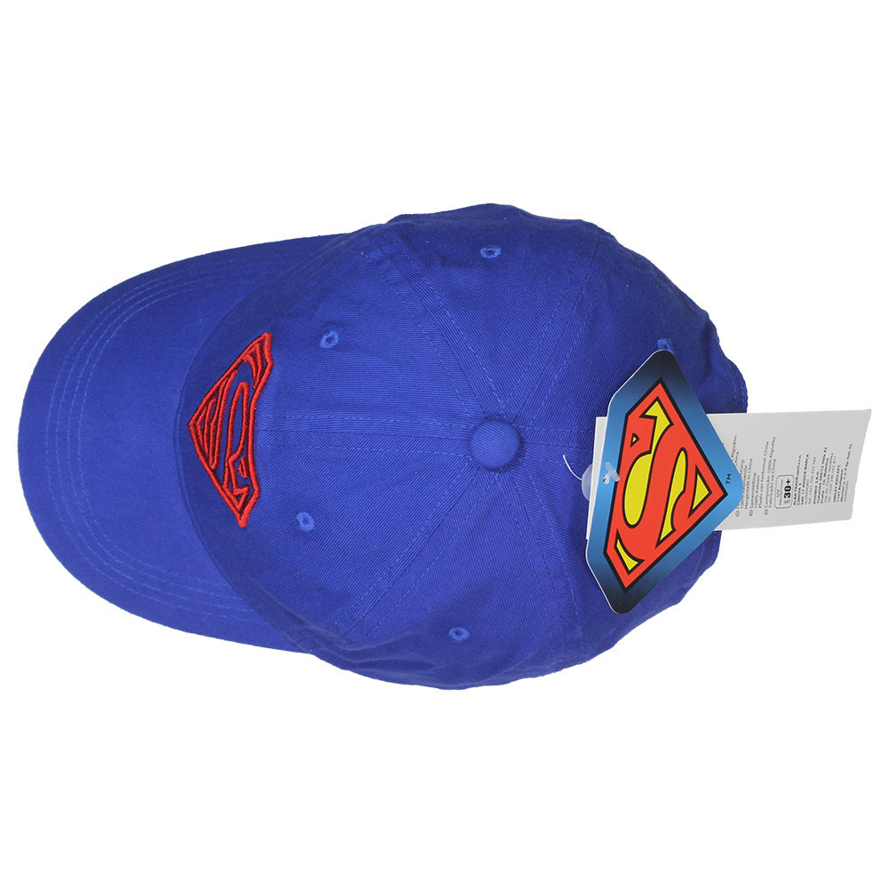 Superman Superman Logo Baseball Cap Cap Blue - Official Merchandise Superman Superman Logo Baseball Cap Cap Blue - Official Merchandise