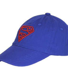 Superman Superman Logo Baseball Kinder Cap Blau Superman Superman Logo Baseball Kinder Cap Blau