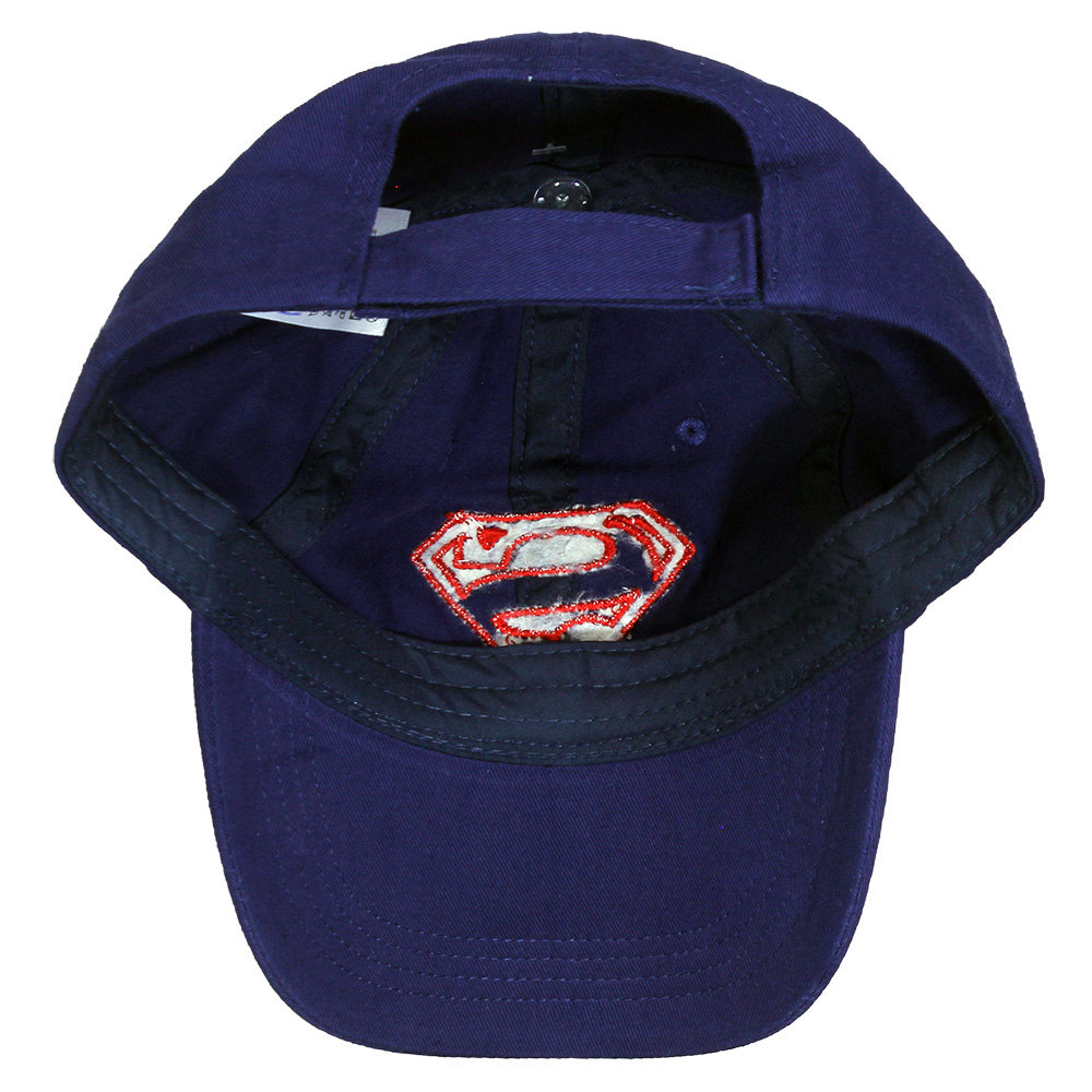 Superman Superman Logo Baseball Cap Pet Donkerblauw - Officiële Merchandise Superman Superman Logo Baseball Cap Pet Donkerblauw - Officiële Merchandise