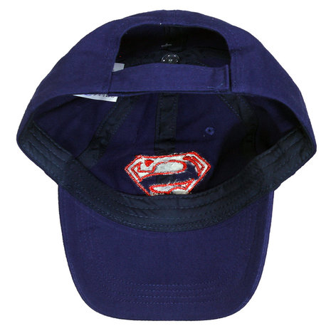 Superman Superman Logo Baseball Cap Cap Dark Blue - Official Merchandise Superman Superman Logo Baseball Cap Cap Dark Blue - Official Merchandise