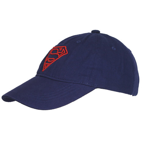 Superman Superman Logo Baseball Cap Cap Dunkelblau – Offizielles Merchandise Superman Superman Logo Baseball Cap Cap Dunkelblau – Offizielles Merchandise