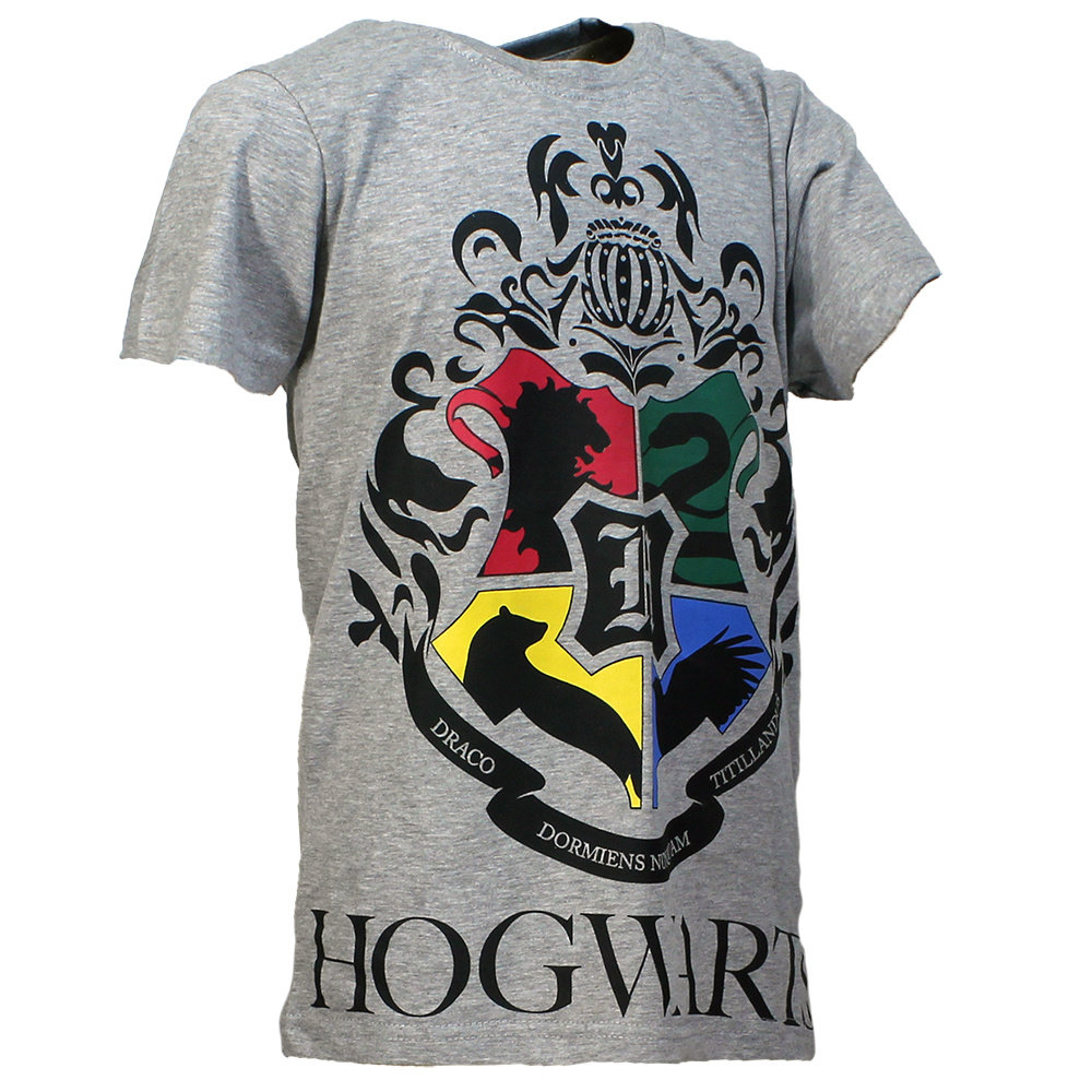 Harry Potter Harry Potter Hogwarts Kinder T-Shirt Hellgrau – Offizielles Merchandise Harry Potter Harry Potter Hogwarts Kinder T-Shirt Hellgrau – Offizielles Merchandise
