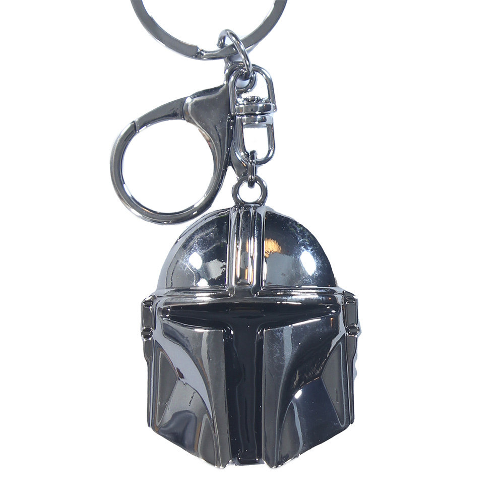 Star Wars The Mandalorian 3D Helmet Keychain Worldwide Shipping