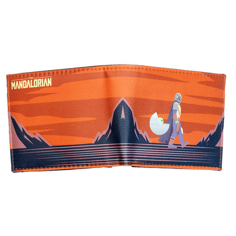 Star Wars Star Wars The Mandalorian Artsy Portemonnee - Officiële Merchandise Star Wars Star Wars The Mandalorian Artsy Portemonnee - Officiële Merchandise