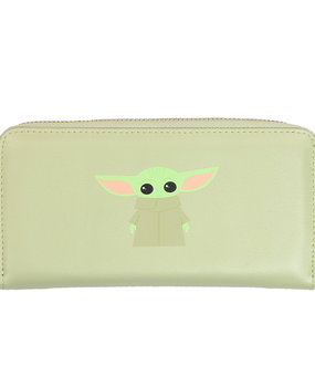 Star Wars Star Wars The Mandalorian Baby Yoda Zipper Wallet Star Wars Star Wars The Mandalorian Baby Yoda Zipper Wallet