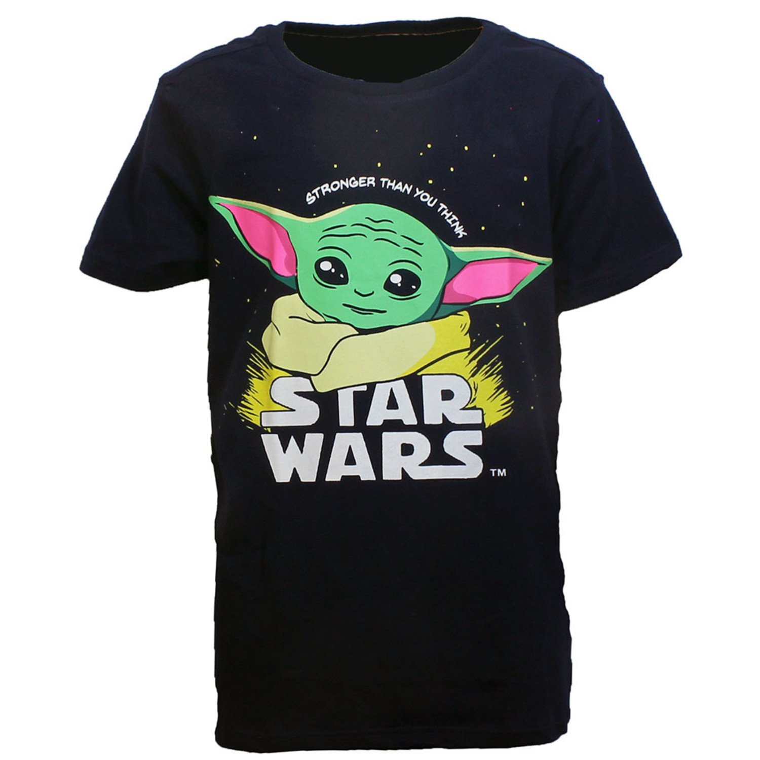 The Mandalorian Baby Yoda Kids T-Shirt Blue - Official Merchandise