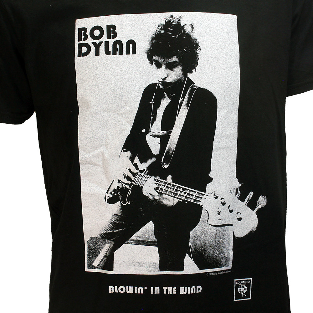 Band Merchandise Bob Dylan Blowing In The Wind T-Shirt – Offizielles Merchandise Band Merchandise Bob Dylan Blowing In The Wind T-Shirt – Offizielles Merchandise