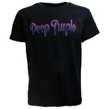 Band Merchandise Deep Purple Vintage Logo T-Shirt Band Merchandise Deep Purple Vintage Logo T-Shirt