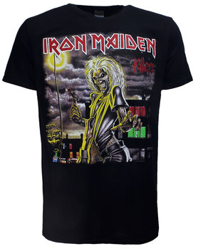 Band Merchandise Iron Maiden Killers Album Cover T-Shirt Band Merchandise Iron Maiden Killers Album Cover T-Shirt