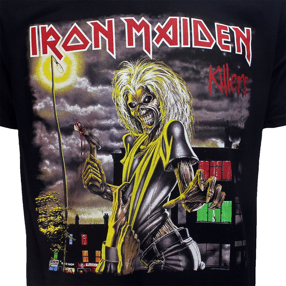 Iron Maiden Killers Eddie Wandplaquette - Officiële Merch 30,5 Cm Hars Ornament