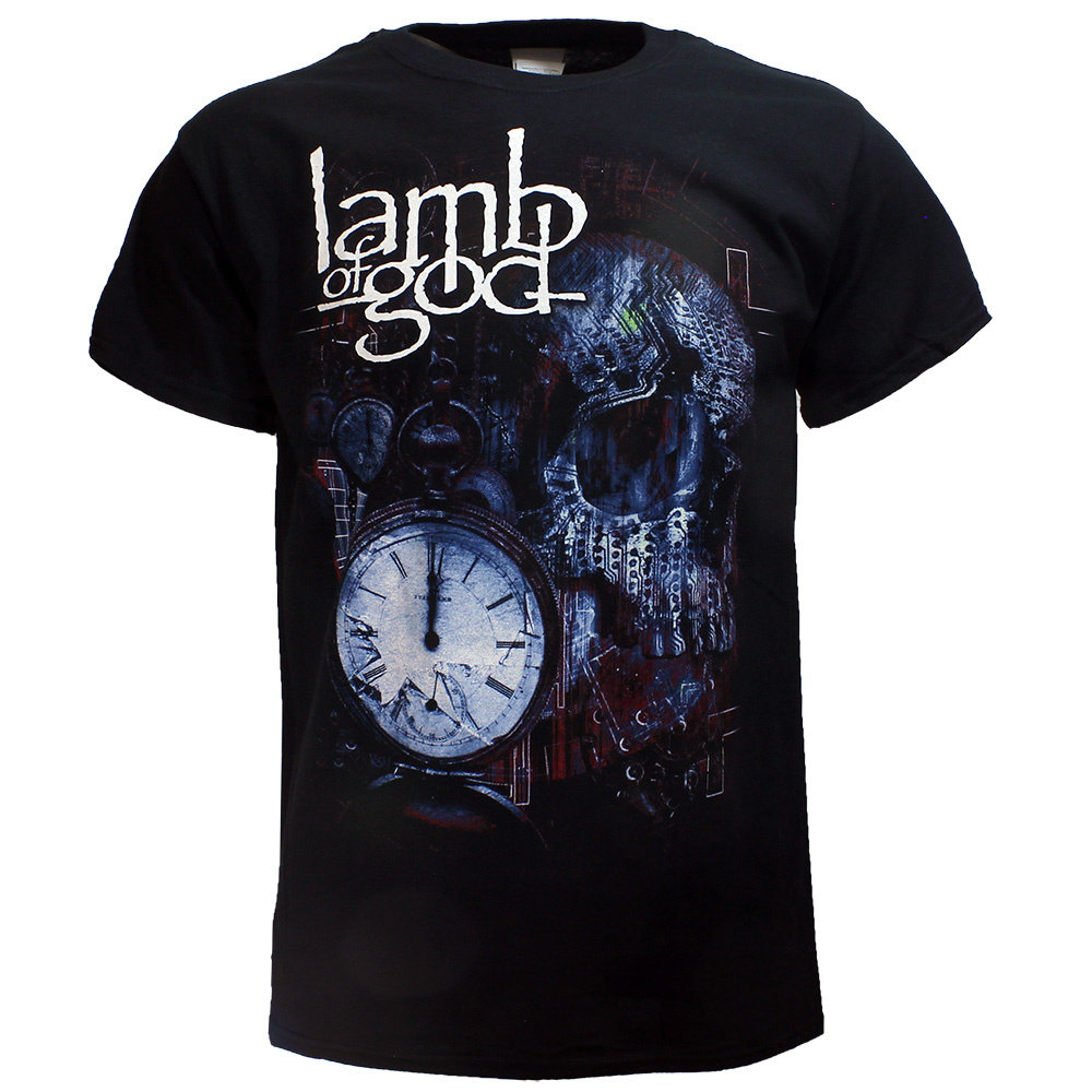 Band Merchandise Lamb Of God Circuitry Skull T-Shirt - Officiële Merchandise Band Merchandise Lamb Of God Circuitry Skull T-Shirt - Officiële Merchandise
