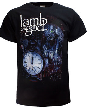 Band Merchandise Lamb Of God Circuitry Skull T-Shirt Band Merchandise Lamb Of God Circuitry Skull T-Shirt