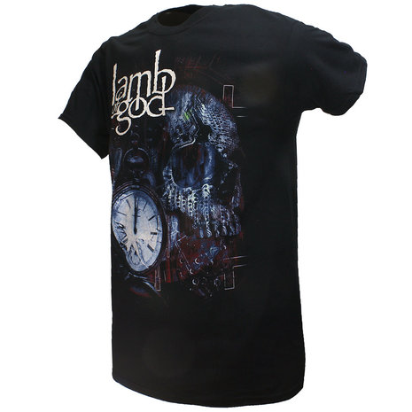 Band Merchandise Lamb Of God Circuitry Skull T-Shirt - Officiële Merchandise Band Merchandise Lamb Of God Circuitry Skull T-Shirt - Officiële Merchandise