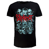 Band Merchandise Slipknot Masks Band T-Shirt Black - Official Merchandise