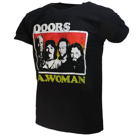 Band Merchandise The Doors L.A. Woman T-Shirt - Officiële Merchandise Band Merchandise The Doors L.A. Woman T-Shirt - Officiële Merchandise