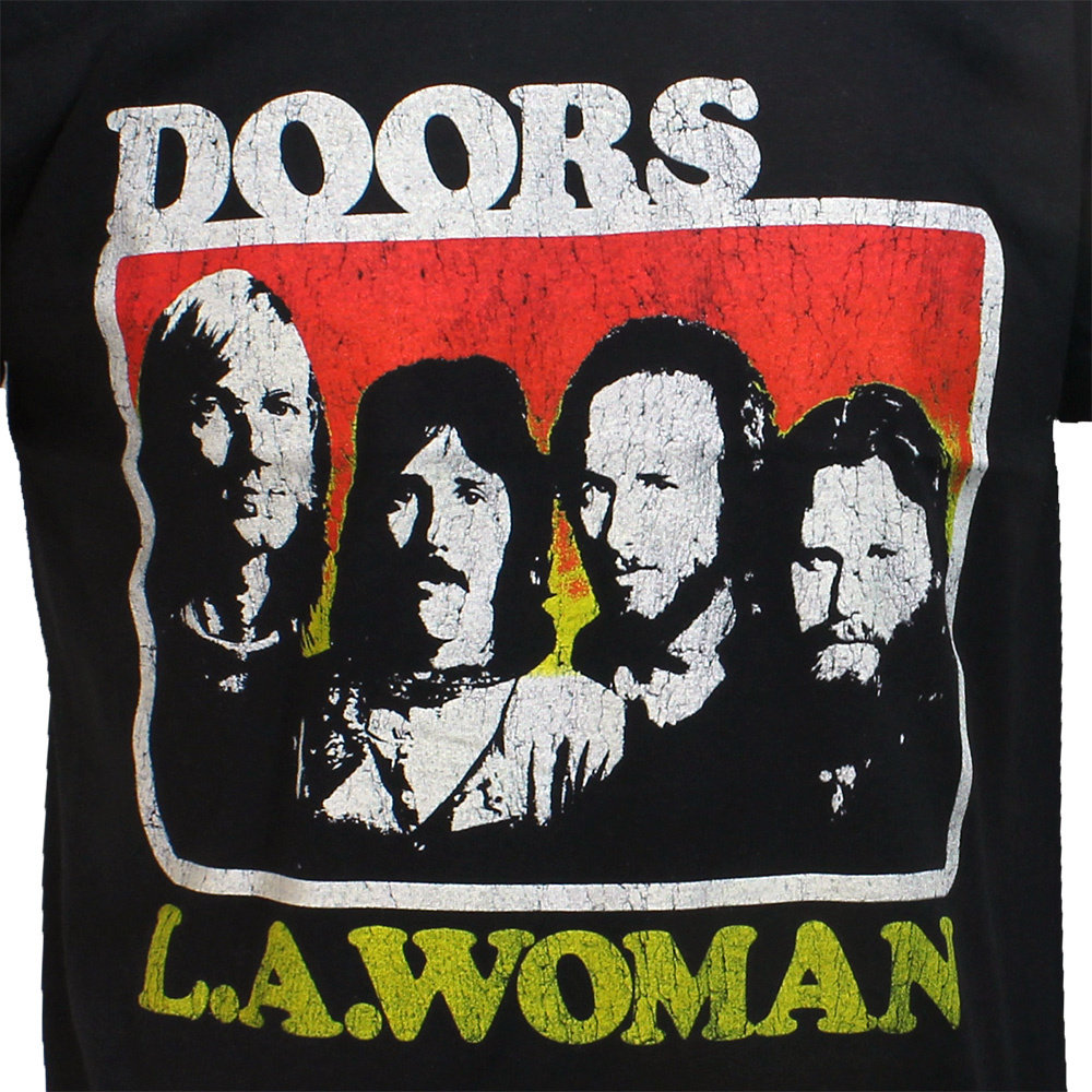 Band Merchandise The Doors L.A. Woman T-Shirt - Officiële Merchandise Band Merchandise The Doors L.A. Woman T-Shirt - Officiële Merchandise