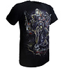 Rock Eagle / Biker T-Shirts Biker Skull Skeleton Band Glow in the Dark T-Shirt - Origineel Design Rock Eagle / Biker T-Shirts Biker Skull Skeleton Band Glow in the Dark T-Shirt - Origineel Design