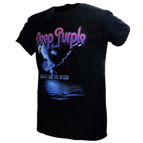 Band Merchandise Deep Purple Smoke On The Water T-Shirt – Offizielles Merchandise Band Merchandise Deep Purple Smoke On The Water T-Shirt – Offizielles Merchandise