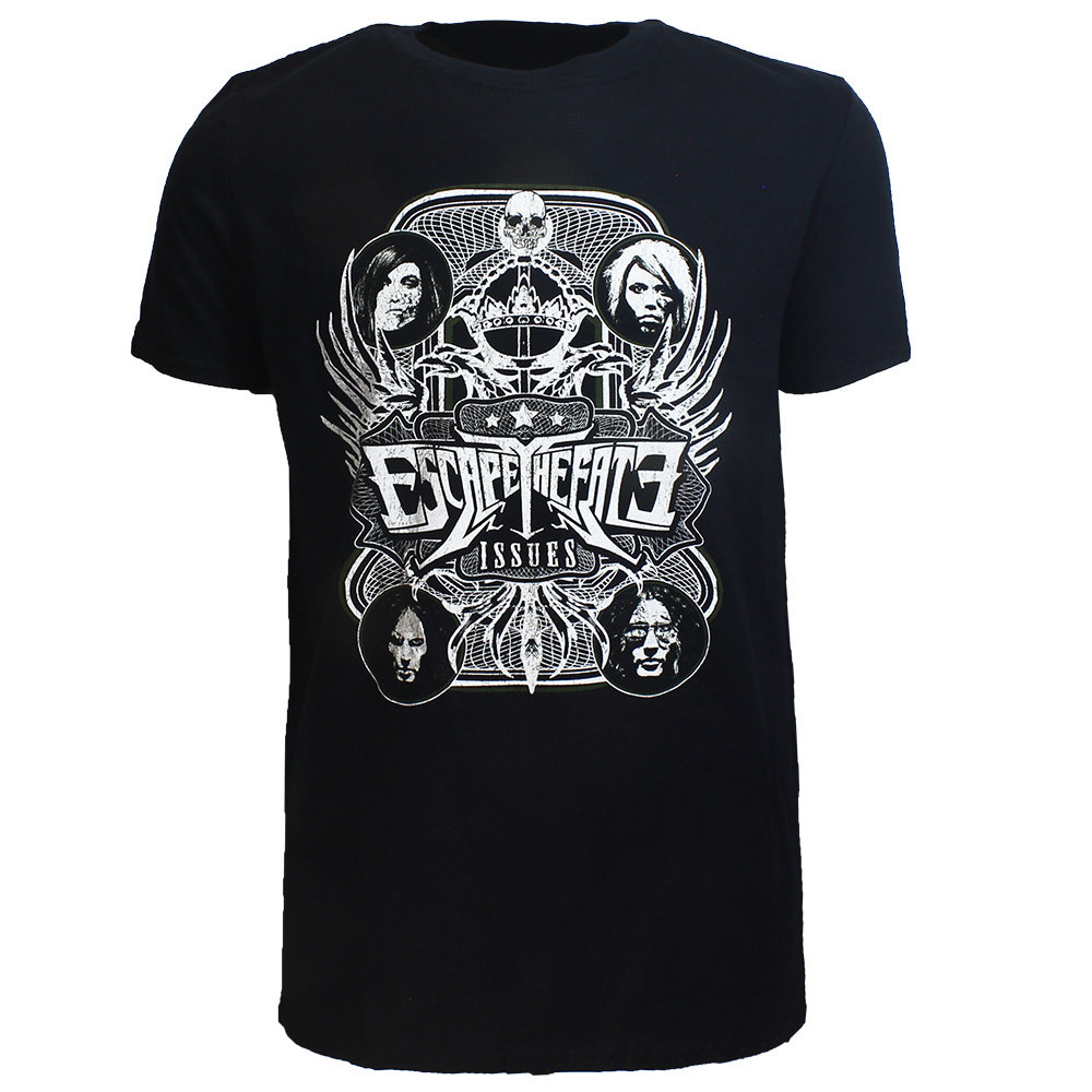 Band Merchandise Escape The Fate Issues T-Shirt - Officiële Merchandise Band Merchandise Escape The Fate Issues T-Shirt - Officiële Merchandise
