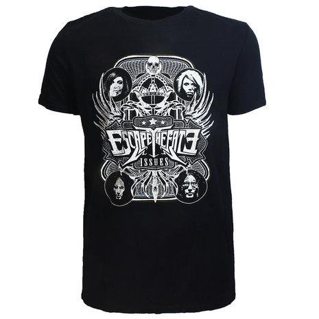 Band Merchandise Escape The Fate Issues T-Shirt - Officiële Merchandise Band Merchandise Escape The Fate Issues T-Shirt - Officiële Merchandise