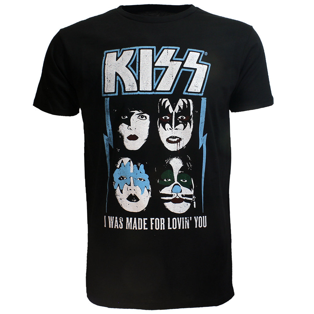 Band Merchandise KISS I Was Made For Lovin' You Band T-Shirt – Offizielles Merchandise