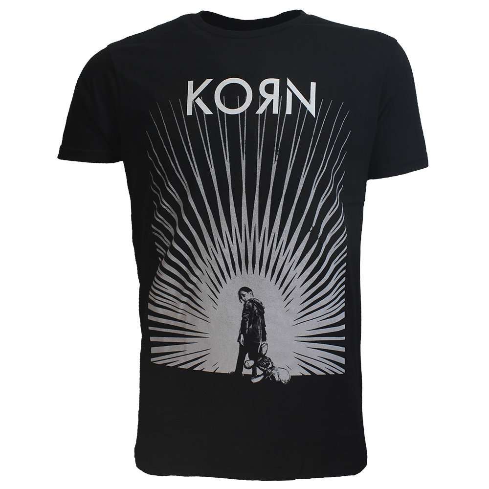 Band Merchandise Korn Radiate Glow Band T-Shirt – Offizielles Merchandise Band Merchandise Korn Radiate Glow Band T-Shirt – Offizielles Merchandise