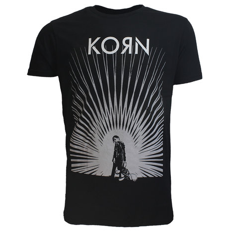 Band Merchandise Korn Radiate Glow Band T-Shirt – Offizielles Merchandise Band Merchandise Korn Radiate Glow Band T-Shirt – Offizielles Merchandise