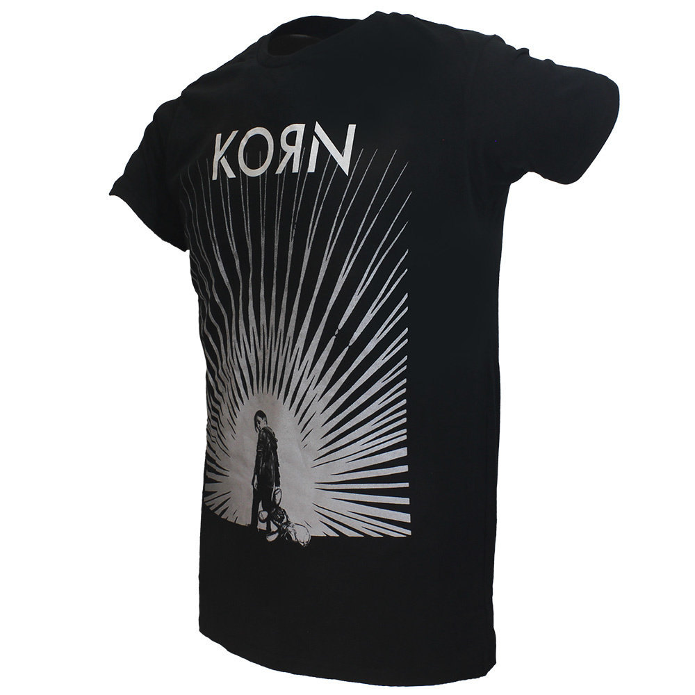Band Merchandise Korn Radiate Glow Band T-Shirt – Offizielles Merchandise Band Merchandise Korn Radiate Glow Band T-Shirt – Offizielles Merchandise