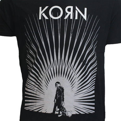 Band Merchandise Korn Radiate Glow Band T-Shirt – Offizielles Merchandise Band Merchandise Korn Radiate Glow Band T-Shirt – Offizielles Merchandise