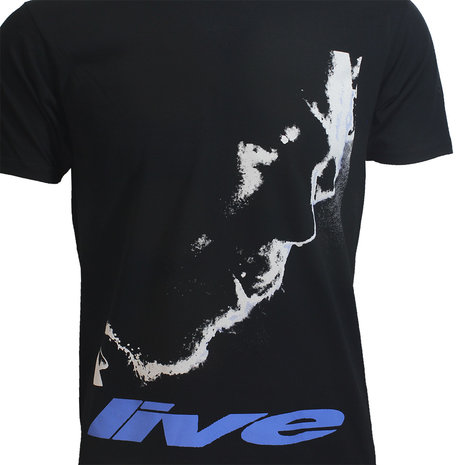 Band Merchandise Post Malone Stoney Live Close-up T-Shirt – Offizielles Merchandise Band Merchandise Post Malone Stoney Live Close-up T-Shirt – Offizielles Merchandise