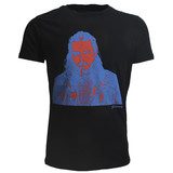 Band Merchandise Post Malone Stoney Red Blue Photo T-Shirt Band Merchandise Post Malone Stoney Red Blue Photo T-Shirt