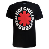Band Merchandise Red Hot Chili Peppers klassisches Sternchen-T-Shirt Band Merchandise Red Hot Chili Peppers klassisches Sternchen-T-Shirt