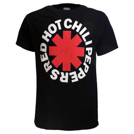 Band Merchandise Red Hot Chili Peppers Asterisk Band T-Shirt - Official Merchandise Band Merchandise Red Hot Chili Peppers Asterisk Band T-Shirt - Official Merchandise