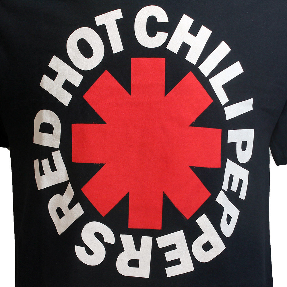 Band Merchandise Red Hot Chili Peppers Asterisk Band T-Shirt - Official Merchandise Band Merchandise Red Hot Chili Peppers Asterisk Band T-Shirt - Official Merchandise