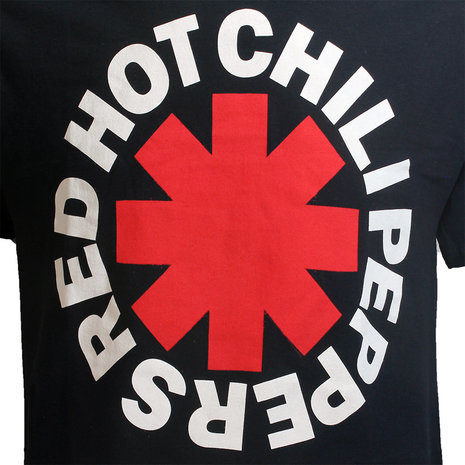 Band Merchandise Red Hot Chili Peppers Asterisk Band T-Shirt - Official Merchandise Band Merchandise Red Hot Chili Peppers Asterisk Band T-Shirt - Official Merchandise