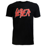 Band Merchandise Slayer Classic Logo T-Shirt Band Merchandise Slayer Classic Logo T-Shirt