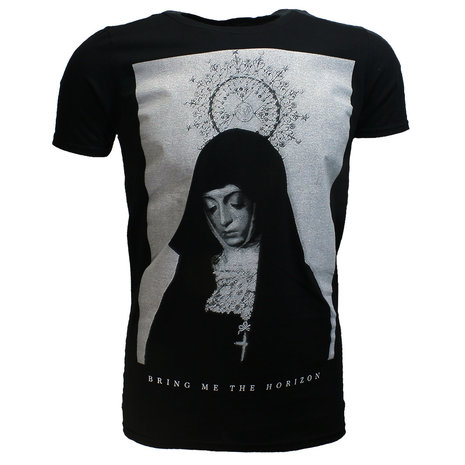 Band Merchandise Bring Me The Horizon Nun T-Shirt - Officiële Merchandise | Popmerch.com Band Merchandise Bring Me The Horizon Nun T-Shirt - Officiële Merchandise | Popmerch.com