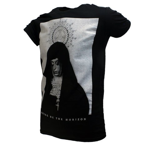 Band Merchandise Bring Me The Horizon Nun T-Shirt - Officiële Merchandise | Popmerch.com Band Merchandise Bring Me The Horizon Nun T-Shirt - Officiële Merchandise | Popmerch.com