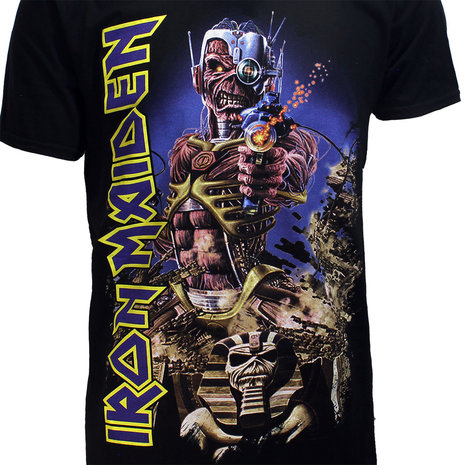 Band Merchandise Iron Maiden Somewhere Back In Time T-Shirt - Official Merchandise | Popmerch.com Band Merchandise Iron Maiden Somewhere Back In Time T-Shirt - Official Merchandise | Popmerch.com