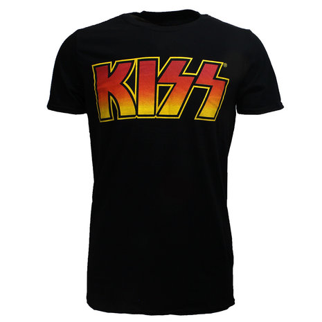 Band Merchandise KISS Classic Logo Band T-Shirt Schwarz – Offizielles Merchandise Band Merchandise KISS Classic Logo Band T-Shirt Schwarz – Offizielles Merchandise
