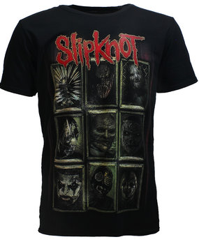 Band Merchandise Slipknot New Masks offizielles Band-T-Shirt