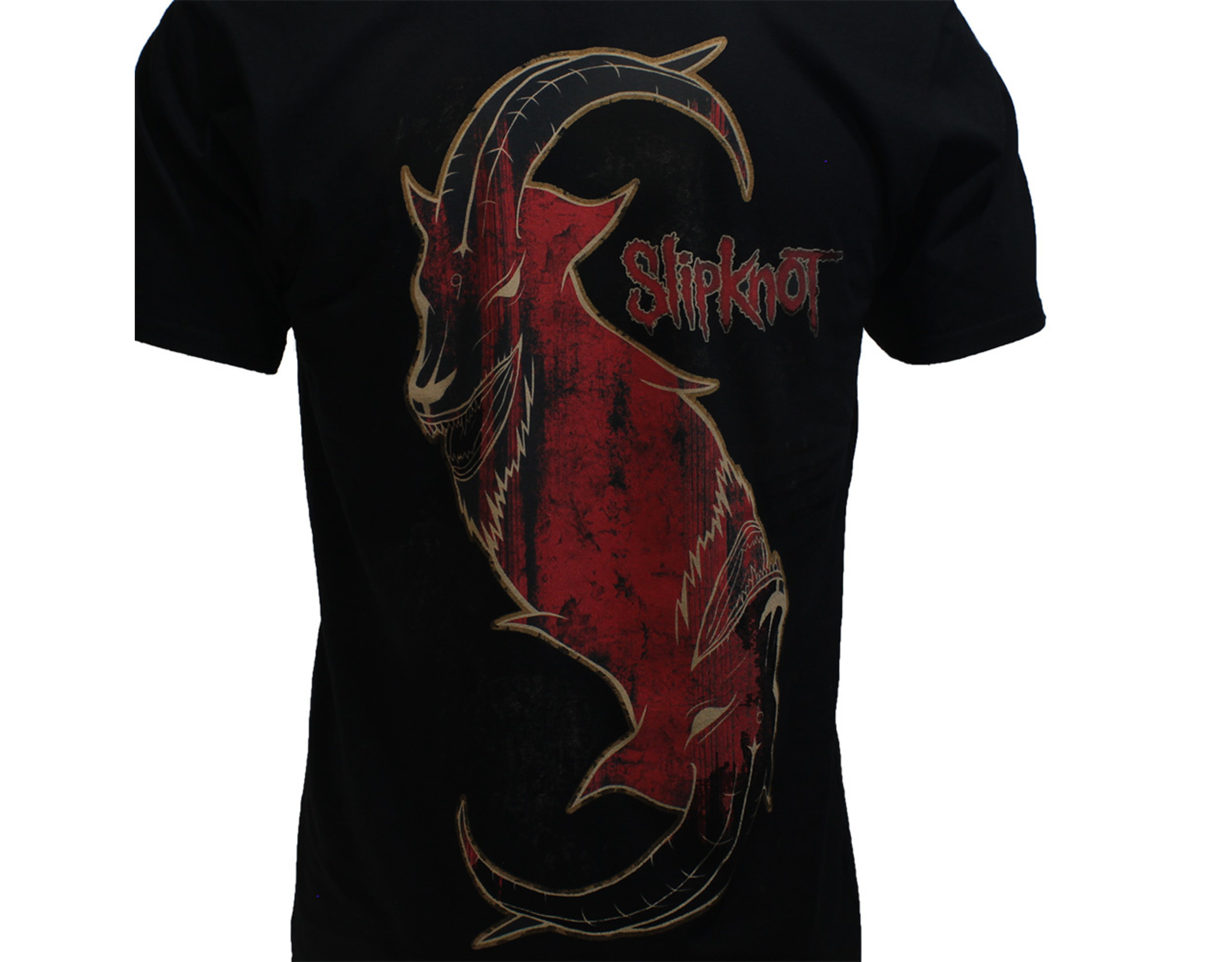 Slipknot New Masks Official Band TShirt Zwart