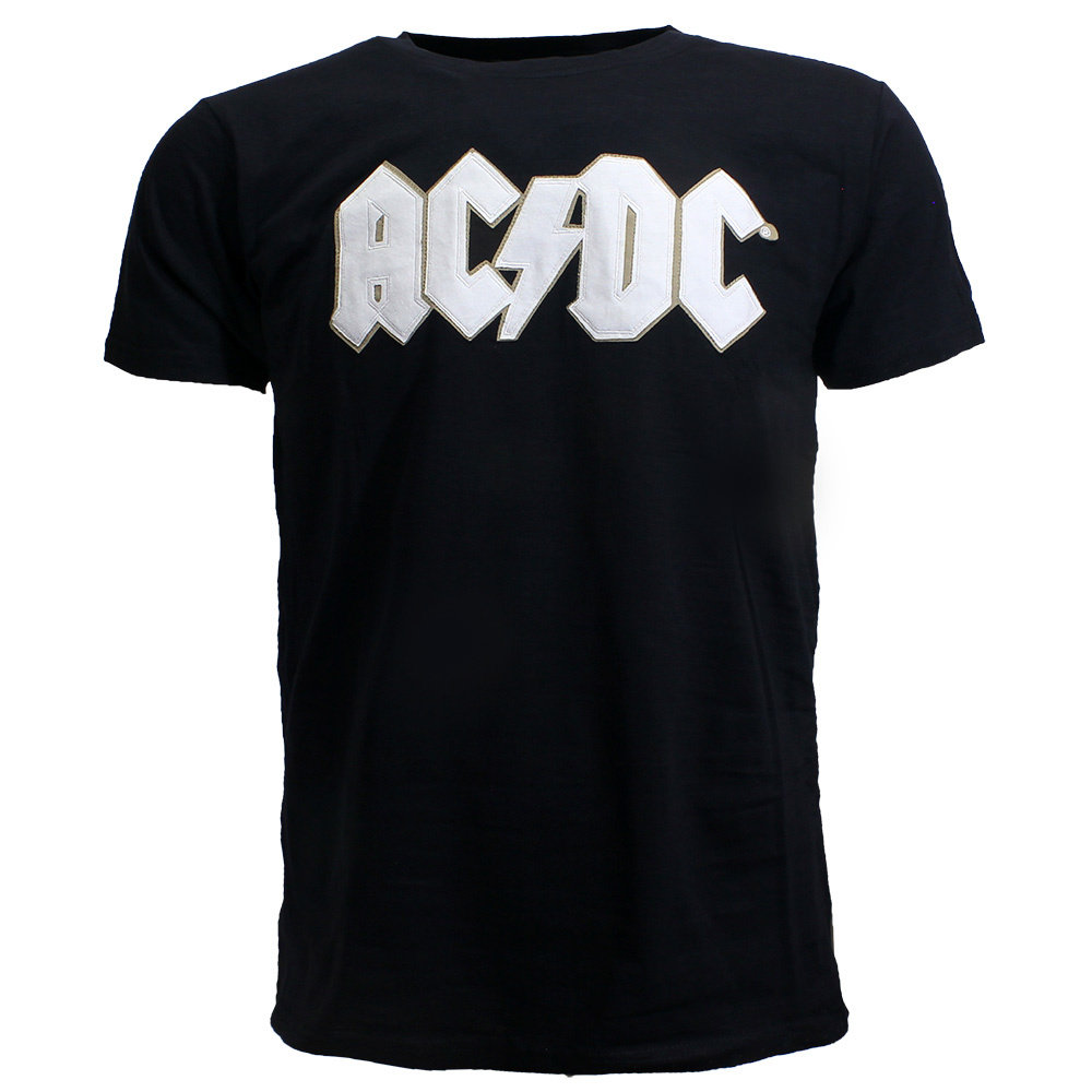 AC/DC Embroidered Logo Patch Band T 