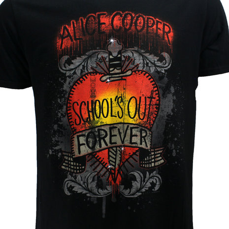 Band Merchandise Alice Cooper School's Out T-Shirt - Officiële Merchandise | Popmerch.com Band Merchandise Alice Cooper School's Out T-Shirt - Officiële Merchandise | Popmerch.com