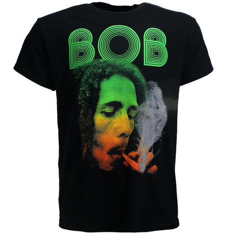 Band Merchandise Bob Marley Smoking Da Herb T-Shirt - Officiële Merchandise | Popmerch.com Band Merchandise Bob Marley Smoking Da Herb T-Shirt - Officiële Merchandise | Popmerch.com