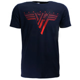 Band Merchandise Eddy Van Halen Classic Red Logo T-Shirt Band Merchandise Eddy Van Halen Classic Red Logo T-Shirt