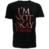 Band Merchandise Mein Chemical Romance I'm Not Okay T-Shirt Band Merchandise Mein Chemical Romance I'm Not Okay T-Shirt